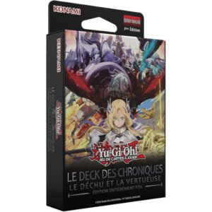 deck de structure le deck des chroniques : le déchu et la vertueuse (all foil edition) yu gi oh fr