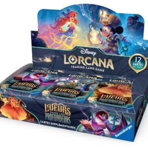 boite de 24 boosters chapitre 10 : lueurs des profondeurs disney lorcana set 10 fr